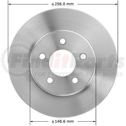 Bendix 145063 Disc Brake Rotor - 10.07 in. Outside Diameter
