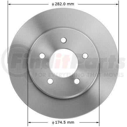 Bendix 145152 Brake Rotor, Service New