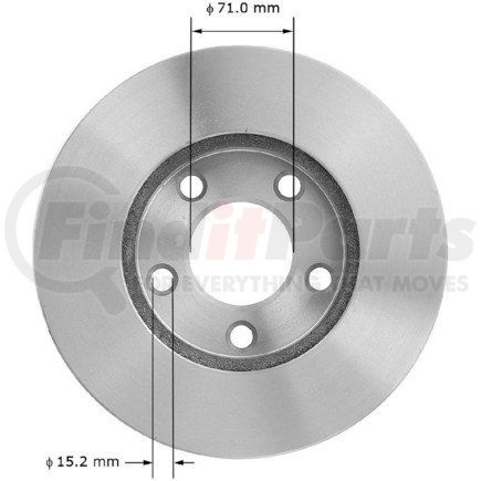 Bendix PRT1911 Brake Rotor