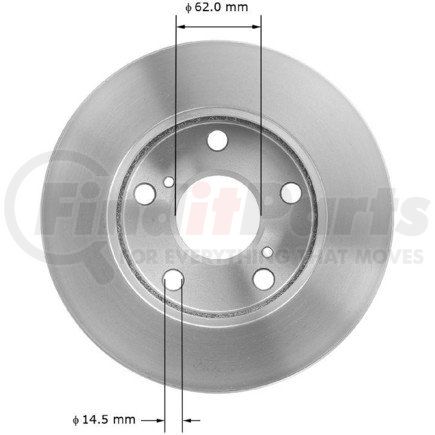 Bendix PRT1724 Global Rotor