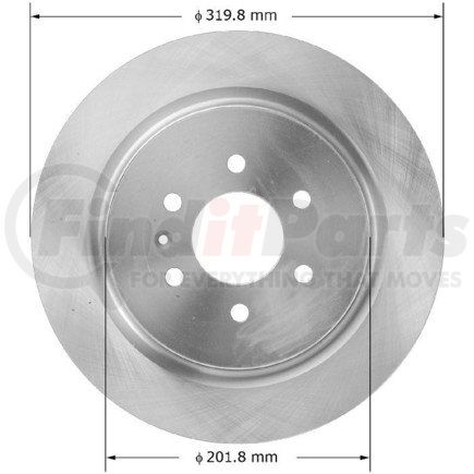 Bendix PRT5772 Brake Rotor