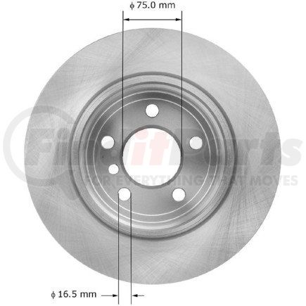 Bendix PRT5859 Brake Rotor