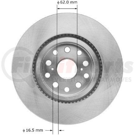 Bendix PRT5929 Brake Rotor