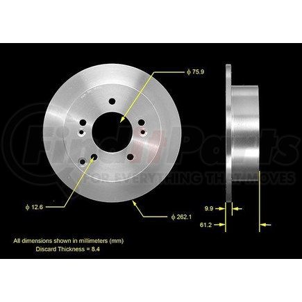 Bendix PRT5535 Rotor