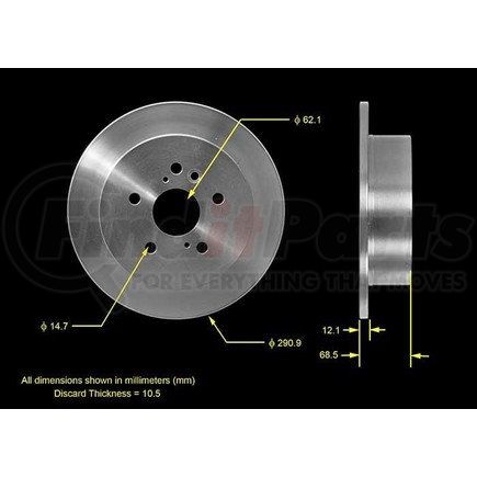Bendix PRT5550 Global Rotor