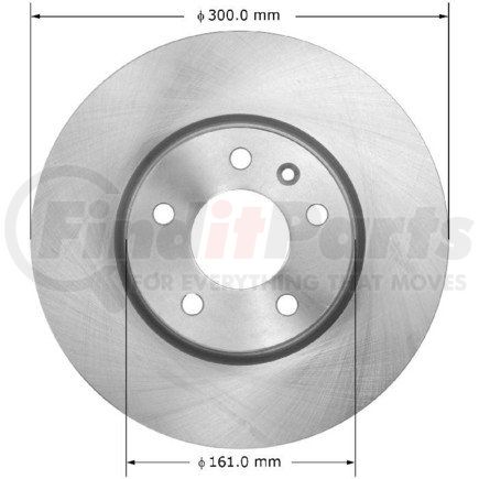 Bendix PRT6093 Brake Rotor
