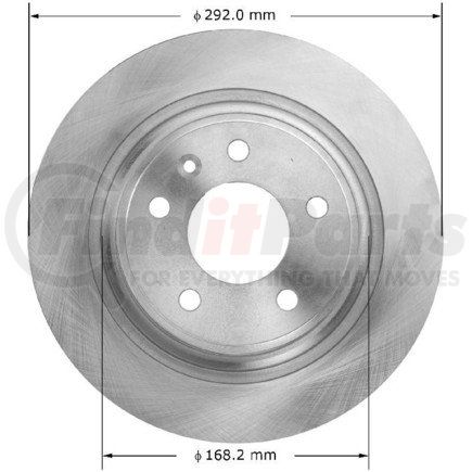 Bendix PRT6097 Brake Rotor