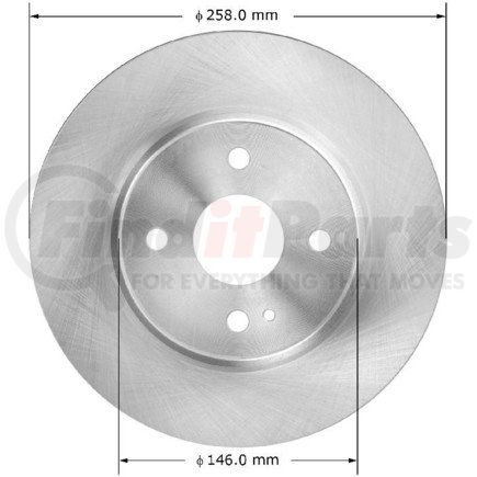 Bendix PRT6104 Brake Rotor