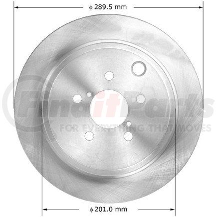 Bendix PRT6116 Brake Rotor