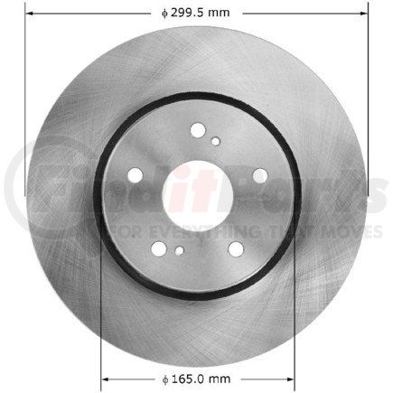 Bendix PRT6119 Brake Rotor