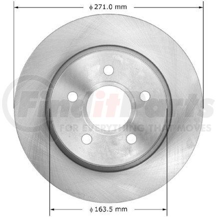 Bendix PRT6133 Brake Rotor