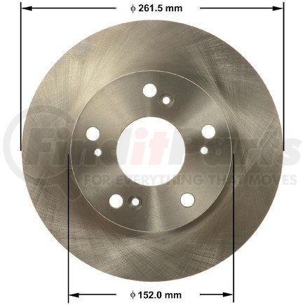 Bendix PRT6145 Brake Rotor
