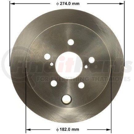 Bendix PRT6157 Brake Rotor