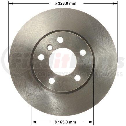 Bendix PRT6166 Brake Rotor