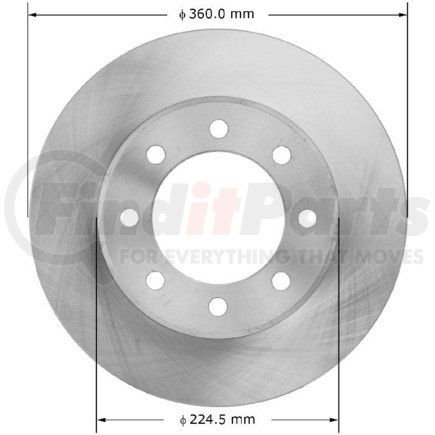 Bendix PRT5909 Brake Rotor