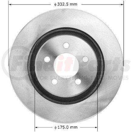 Bendix PRT5917 Brake Rotor