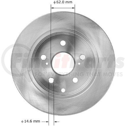 Bendix PRT5922 Rotor