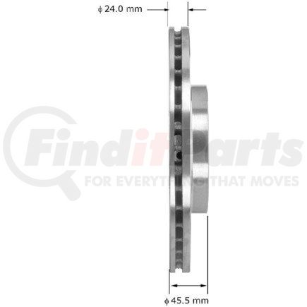 Bendix PRT5946 Brake Rotor