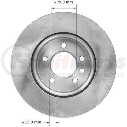 Bendix PRT5966 Brake Rotor