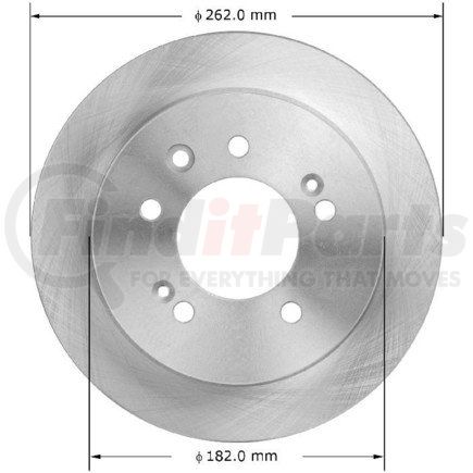 Bendix PRT5976 Brake Rotor