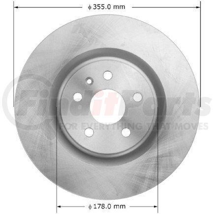 Bendix PRT5999 Brake Rotor