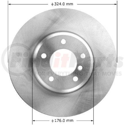 Bendix PRT6012 Brake Rotor