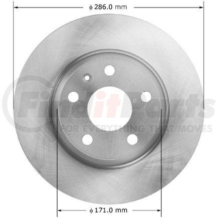 Bendix PRT6014 Brake Rotor