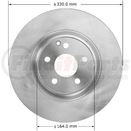 Bendix PRT6020 Brake Rotor