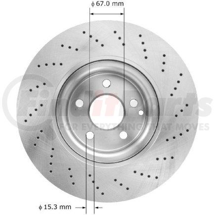 Bendix PRT6029 Brake Rotor