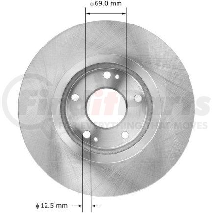 Bendix PRT6036 Brake Rotor