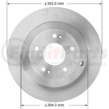 Bendix PRT6037 Brake Rotor