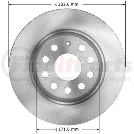 Bendix PRT6059 Brake Rotor