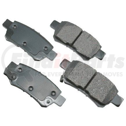 Akebono ACT1088 Disc Brake Pad for HONDA