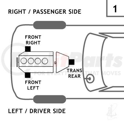 Anchor Motor Mounts 2053 ENGINE MOUNT