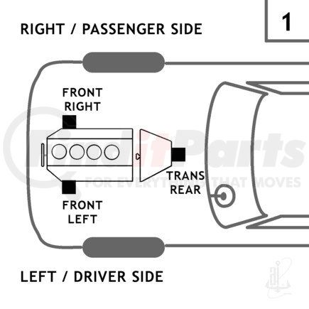 Anchor Motor Mounts 9520 TRANS MOUNT