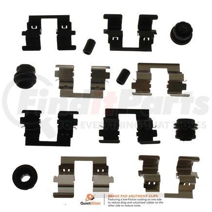 Carlson H5916Q Brake Hardware Kit with Quiet Clip