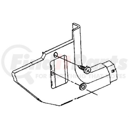 Chrysler 5EG14LAZAE PANEL. Right. Cowl Side Trim. Diagram 3