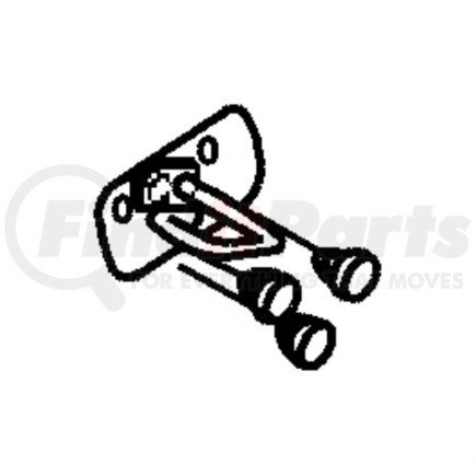 Chrysler 55352816AC STRIKER. Right. Seat Back Latch. Diagram 26