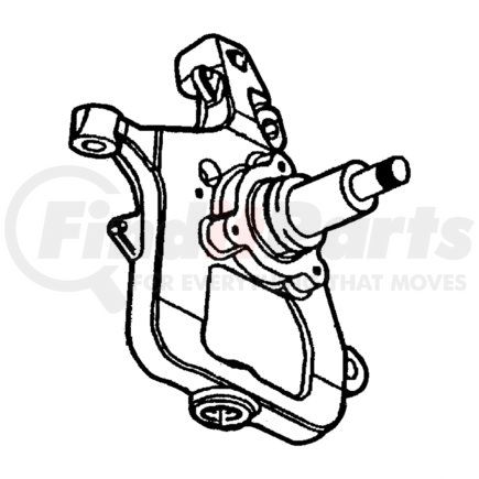 Chrysler 52037680 KNUCKLE. Right. Front. Diagram 3