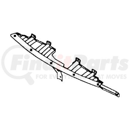 Chrysler MB909544 BRACKET. Front Bumper. Diagram 3