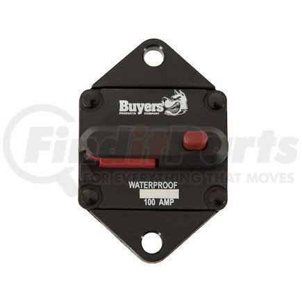 Buyers Products cb102pb 100 Amp Push-to-Trip Circuit Breaker