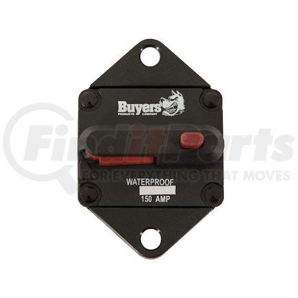 Buyers Products cb152pb 150 Amp Push-to-Trip Circuit Breaker