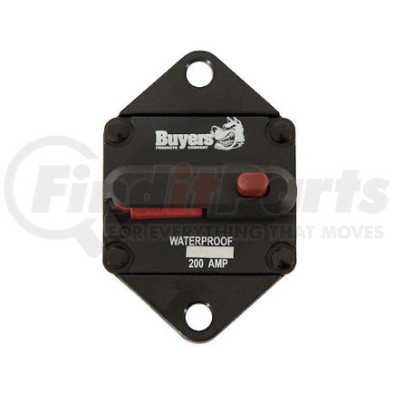 Buyers Products cb202pb 200 Amp Push-to-Trip Circuit Breaker