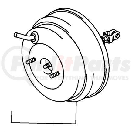 Chrysler MR527042 BOOSTER. Power Brake. Diagram 6