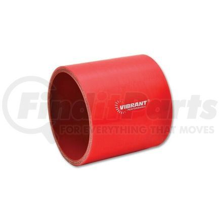 Vibrant Performance 2710R 4 Ply Silicone Hose Coupling: universal; 2 1/2' diameter; 3' length; red