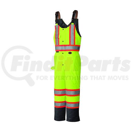 Pioneer Safety V1120661U-2XL Hi-Vis Waterproof Bibs