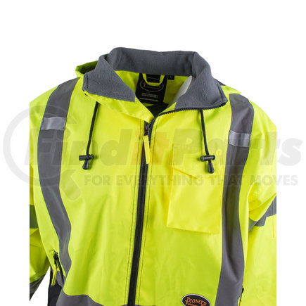 Pioneer Safety V1130460U-4XL Waterproof 2in1 Bomber Jacket