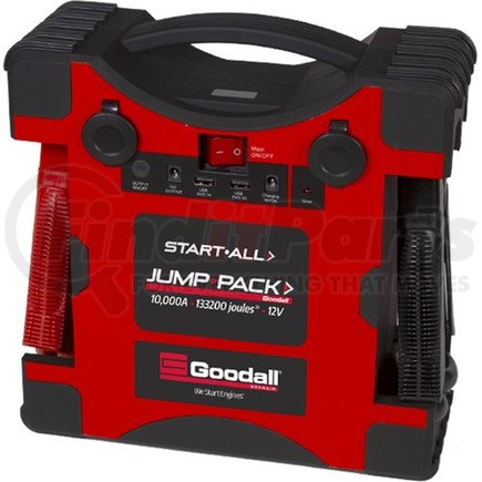 Goodall JP-12-10000T Jump Pack 12V 10000 Amp Rev.02