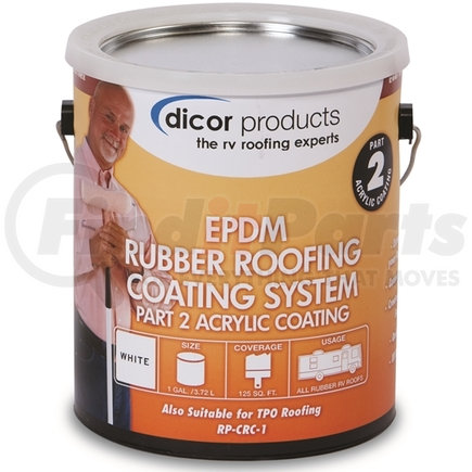 Dicor RPCRC1 1GAL EPDM RUBBER ROOF COA