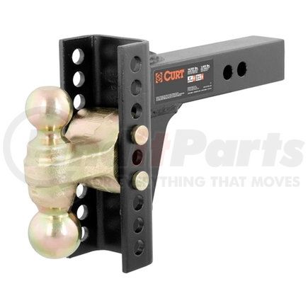 Redneck Trailer 45900 Curt Receiver Mount Adjustable Channel w/2in & 2 5/16in Balls